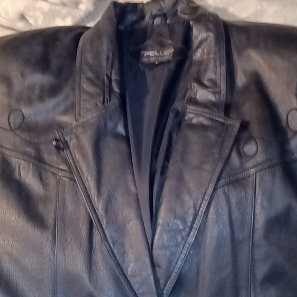 Pelle leather jacket size Large